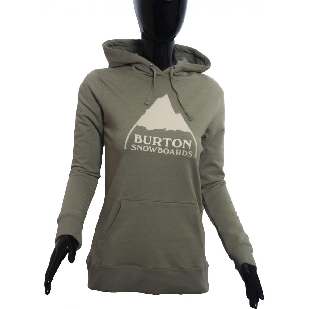 ТОЛСТОВКА Ж ТРИК Burton WMS MTN LOGO PO HEATHER WEEDS XS 279813336XS 69-130447