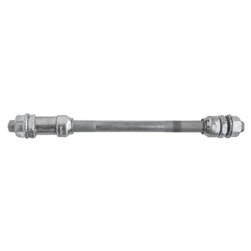 Ось 6-200041 зад Cr-Mo TI-627R (2319) с конус. под гайку 180mm, 3/8" черная (Тайвань) 6-200041