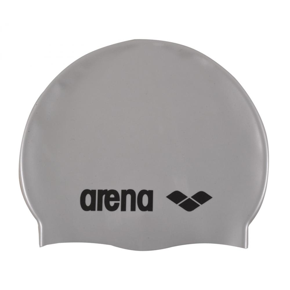 Шапка для плавания CLASSIC SILICONE silver-black 91662 051 1sz Arena 22 22-110000026