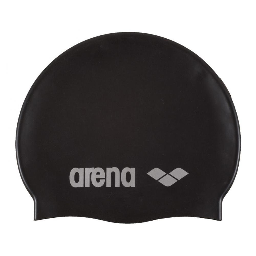 Шапка для плавания CLASSIC SILICONE black-silver 91662 055 1sz Arena 23 24 23-090000331