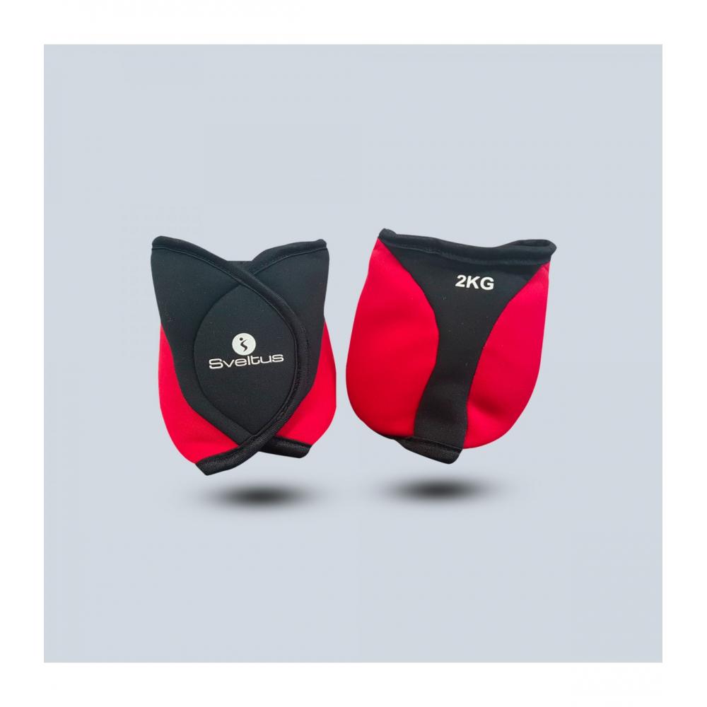 Утяжелители для рук и ног SVELTUS Ankle weighted cuff 2 kg x2 05-0983-0