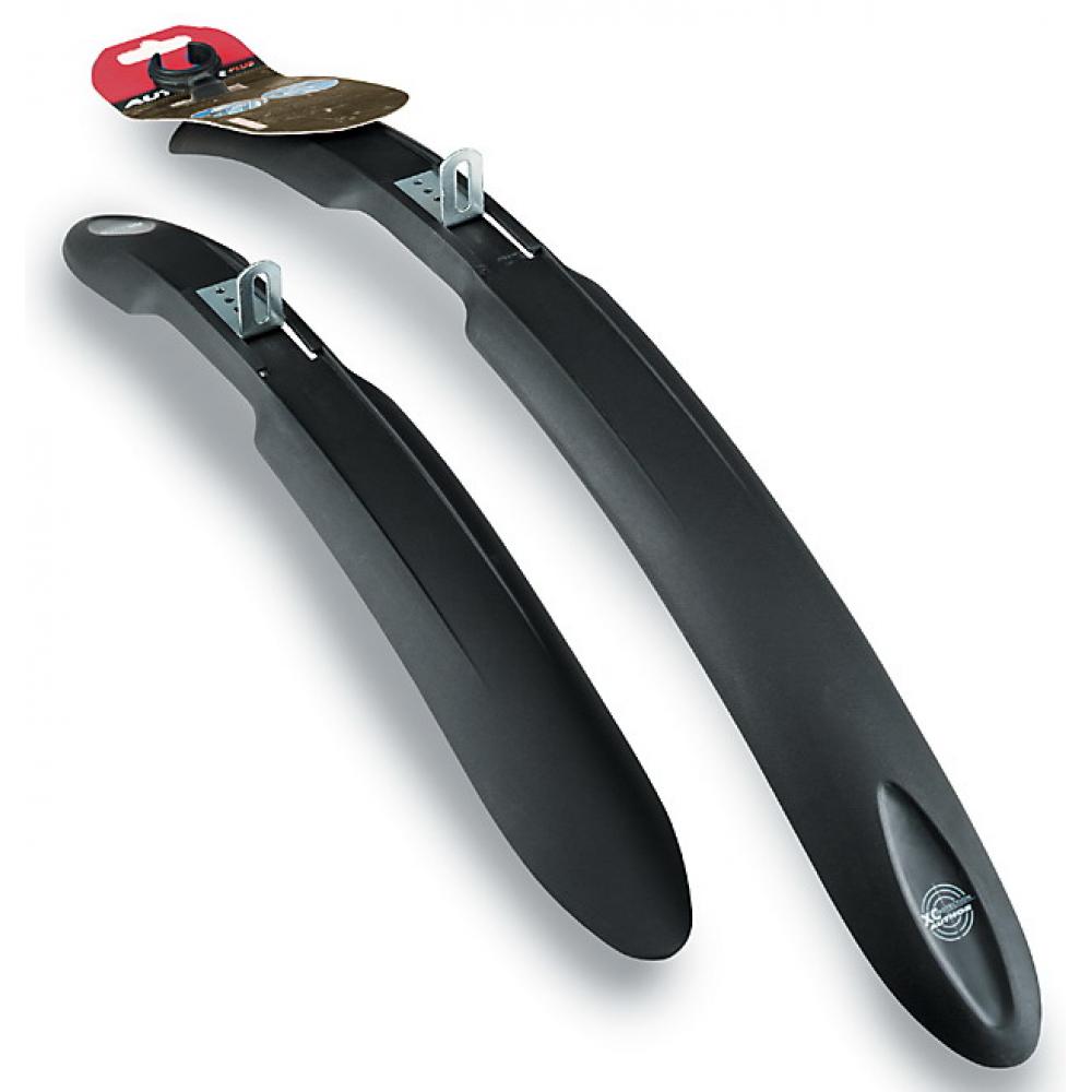 Крылья 8-16060001 пластиковые AXP-04-24/26 24-26" перед. 500мм, зад. 680мм, черные AUTHOR (Португали 8-16060001