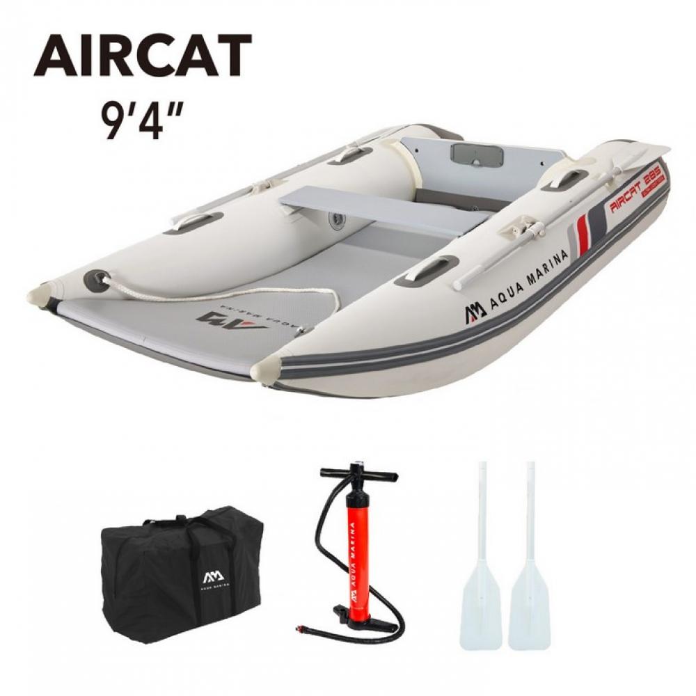 Катамаран ПВХ с транцем под мотор Aqua Marina AIRCAT 2,85m S22 22-040000102