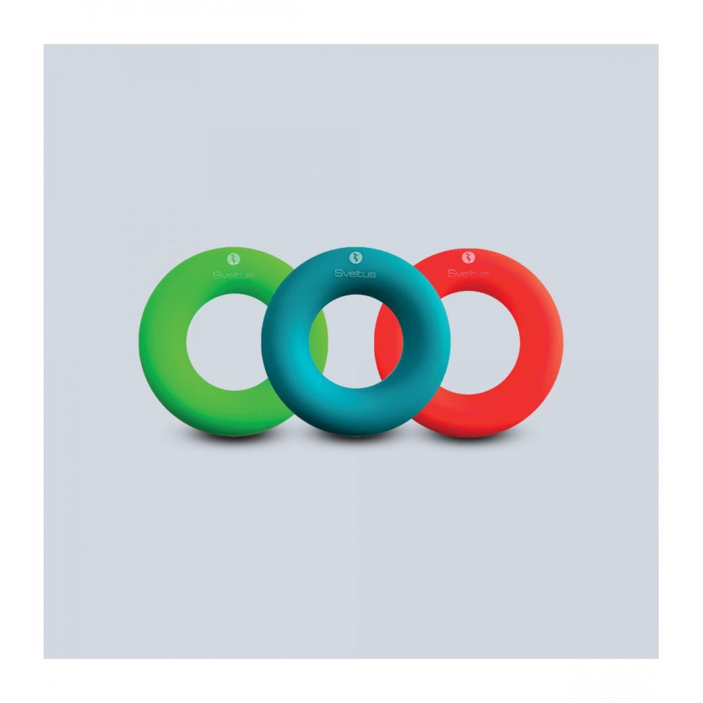 Эспандер кистевой SVELTUS Set of 3 grip rings 05-0650