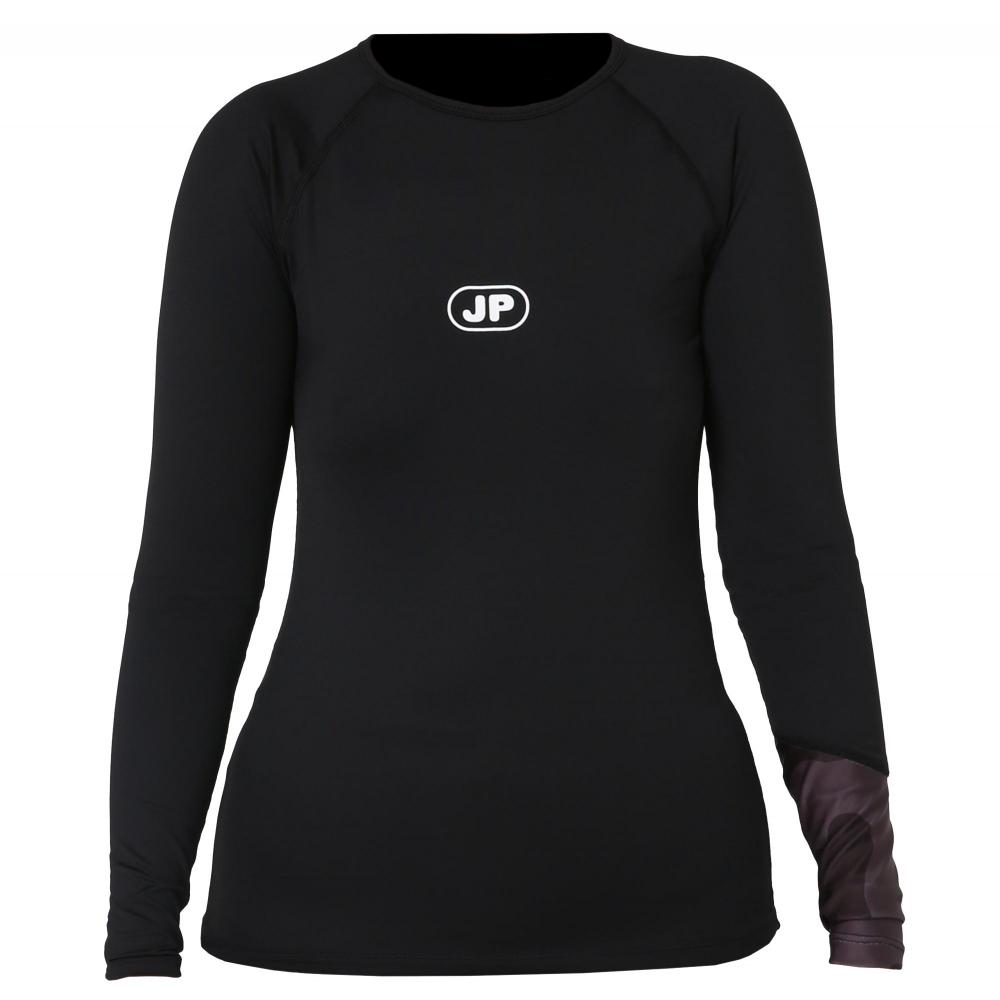 Гидромайка женская длинный рукав Jetpilot Zahra L/S Ladies Rashie black S24 (2405004, L, S24) 24-060000025