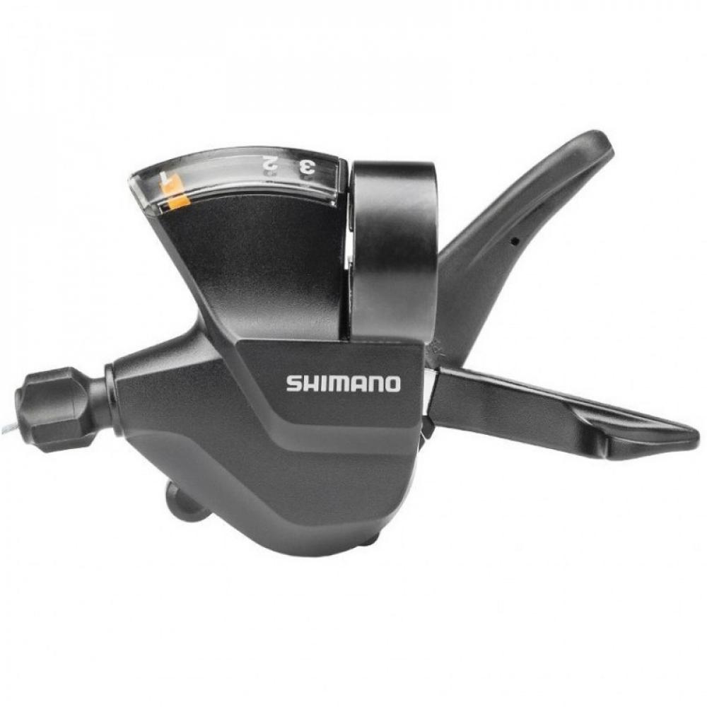Перекл-ль ALTUS ASLM315LB 2-8049 RAPIDFIRE PLUS 3ск. левый, трос. нерж. черный SHIMANO 2-8049