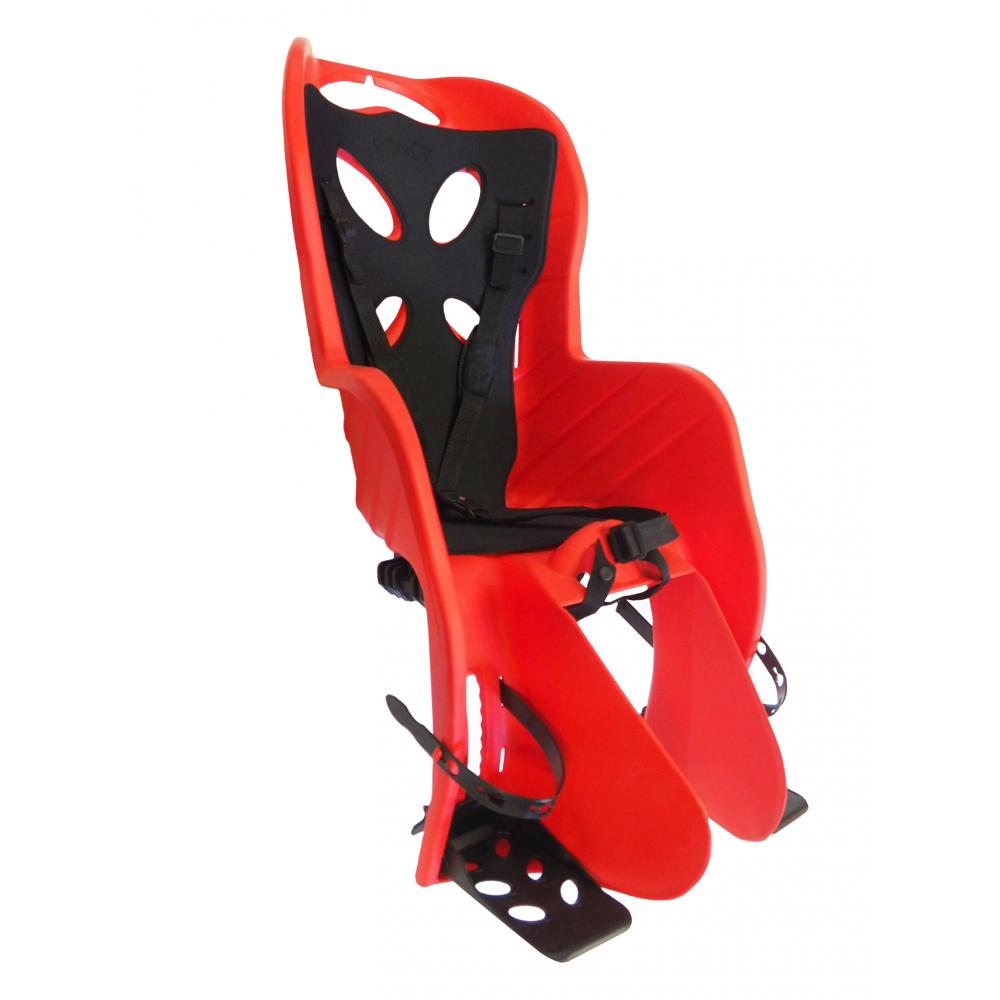 Сиденье 01-100071 детск.на подсед.штырь CURIOSO DELUXE красн с черн вставкой до 22кг 'NFUN (Италия) 01-100071