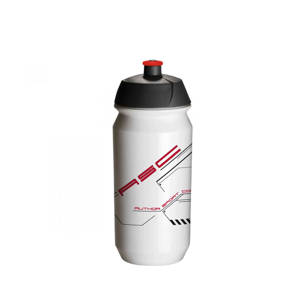 Фляга 8-14064017 100% биопластик. AB-Tcx-Shiva X9 0.6л бело-красная TACX/AUTHOR 8-14064017