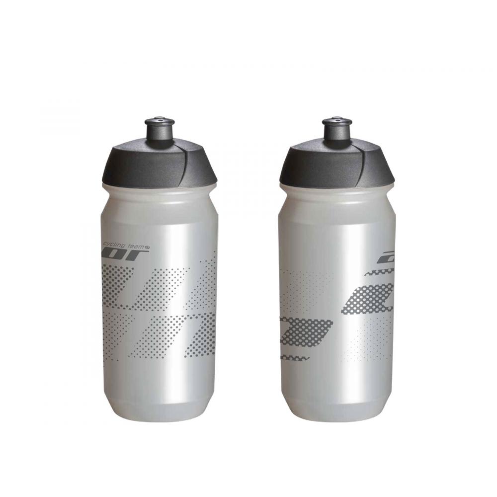Фляга 8-14064032 100% биопластик BPA free, AB-Tcx-Shiva X25 0.6л, серебристая, pearl/silver, 75гр, T 8-14064032