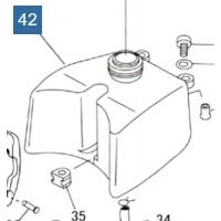 Бак топливный T2.6A (1-42) ALT2.5-01000001