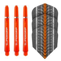 Набор для дартса HARROWS SUPERGRIP twin pack оперение, хвостовик