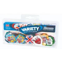Оперение для дротиков HARROWS VARIETY PACK 10x3 шт